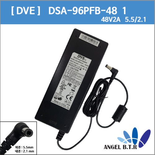 [DVE]DSA-96PFA-48 1 480200/DSA-96PFB-18 1 480200/DVE 48V2A/ 48V 2A/96W SMPS 아답터/CCTV/LED 아답타/어댑터
