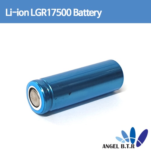 [리튬이온 배터리]LGR17500 /3.7v 740mA/3.7V740mA 17500배터리 17500 충전지/손난로
