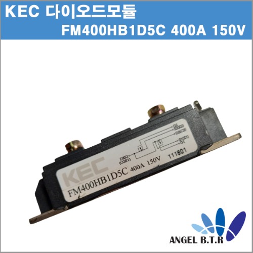 [중고] [KEC]  FM400HB1D5C  400A  150V  다이오드 모듈  고출력 전원 공급장치 모듈 사이리스터모듈