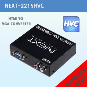 [중고][NEXT]HDMI TO VGA 컨버터/ NEXT-2215HVC /HDMI를 VGA 아날로그신호로 변환출력/본체