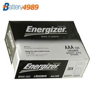 [에너자이저]Energizer LR03-B40PCS(AAA 1.5V) + 40개입 소박스